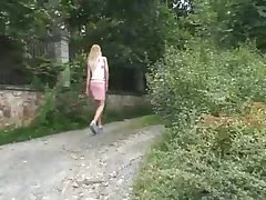 Forced porn video 'Teeny blonde gets gang raped in the wood'