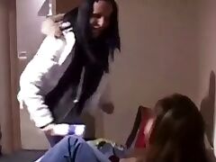 Brutal Catfight video 'Two sluts gets raped for catfight'